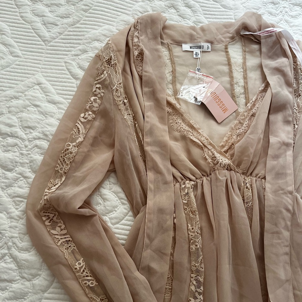 Missguided Nude Dress